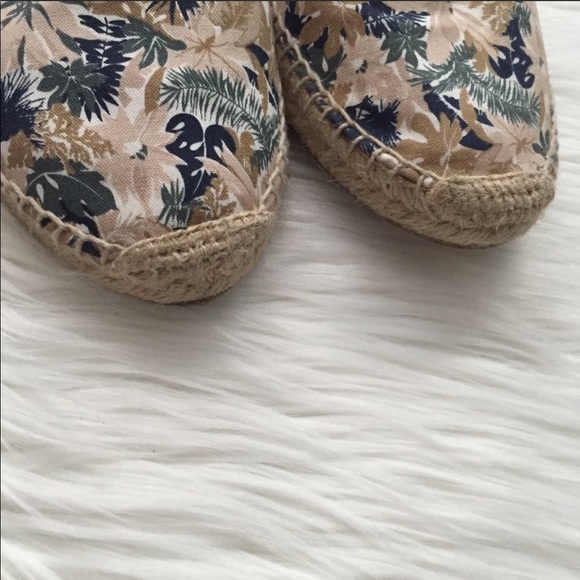 Rag & Bone Georgie Cotton Espadrilles Botanical 41 - Picture 7 of 8